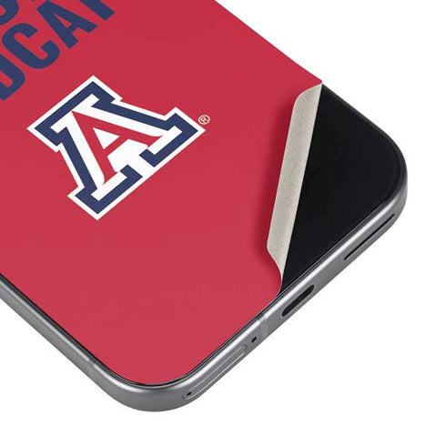 University of Arizona Wildcats Logo Split Red Pixel 9 Pro XL Skin